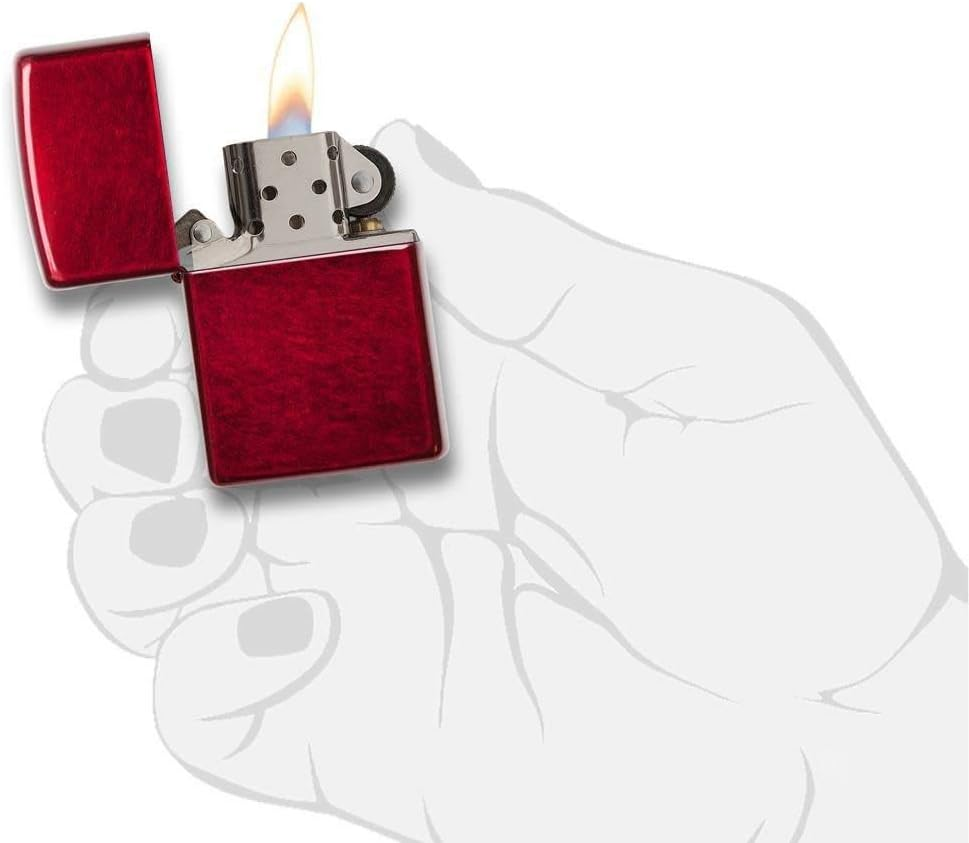 Zippo 60001184 Adult-Unisex 21063 Candy Apple Red Lighter image number 2