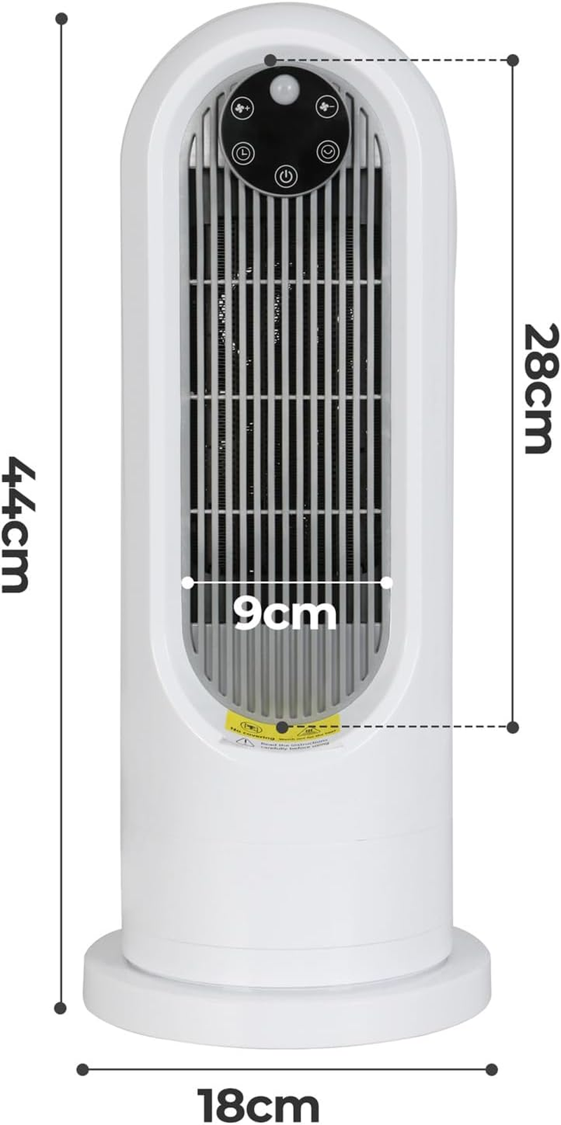Spector Electric Heater,3S Fast Heating Ceramic Heater, 3 Speed Modes Safe, Fan Heaters for Home Low Energy, Overheating & Tip-Over Protection, Quiet Heating for Indoor Use, Bedroom,Office Protection image number 5