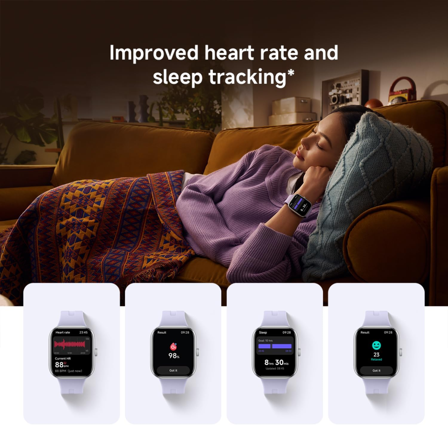 Xiaomi Redmi Watch 5 Smartwatch, Sports Fitness Tracker,2.07 AMOLED, 24 Days Battery Life, Bluetooth Calling, 150+Sports Mode, Heart Rate, Sleep Tracking, 5ATM, GPS, Android&trade; & Ios, Black image number 1