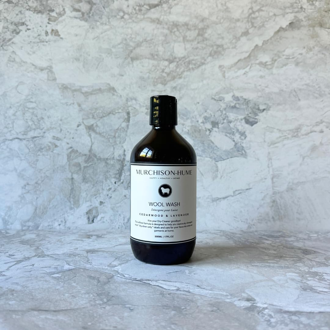 Murchison-Hume Wool Wash, Concentrated, Cedarwood & Lavender Scent, Wool Detergent, Wool Wash, Cashmere Shampoo, 500Ml image number 1