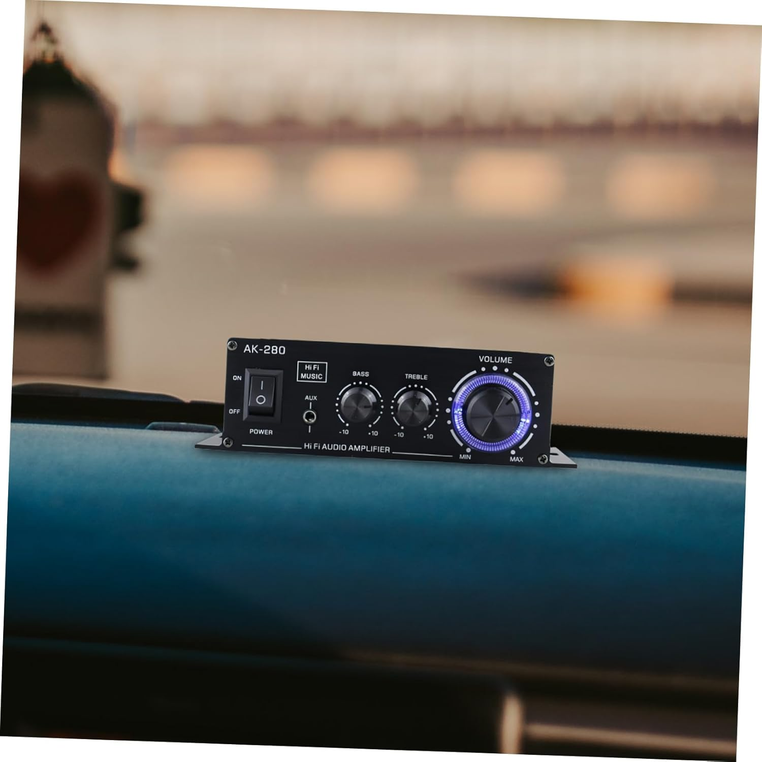 BUGUUYO Mini Portable Amplifier Compact Audio Power Amp for Car Motorcycle Computer Home Voice Amplification Compatibility Easy Installation image number 5