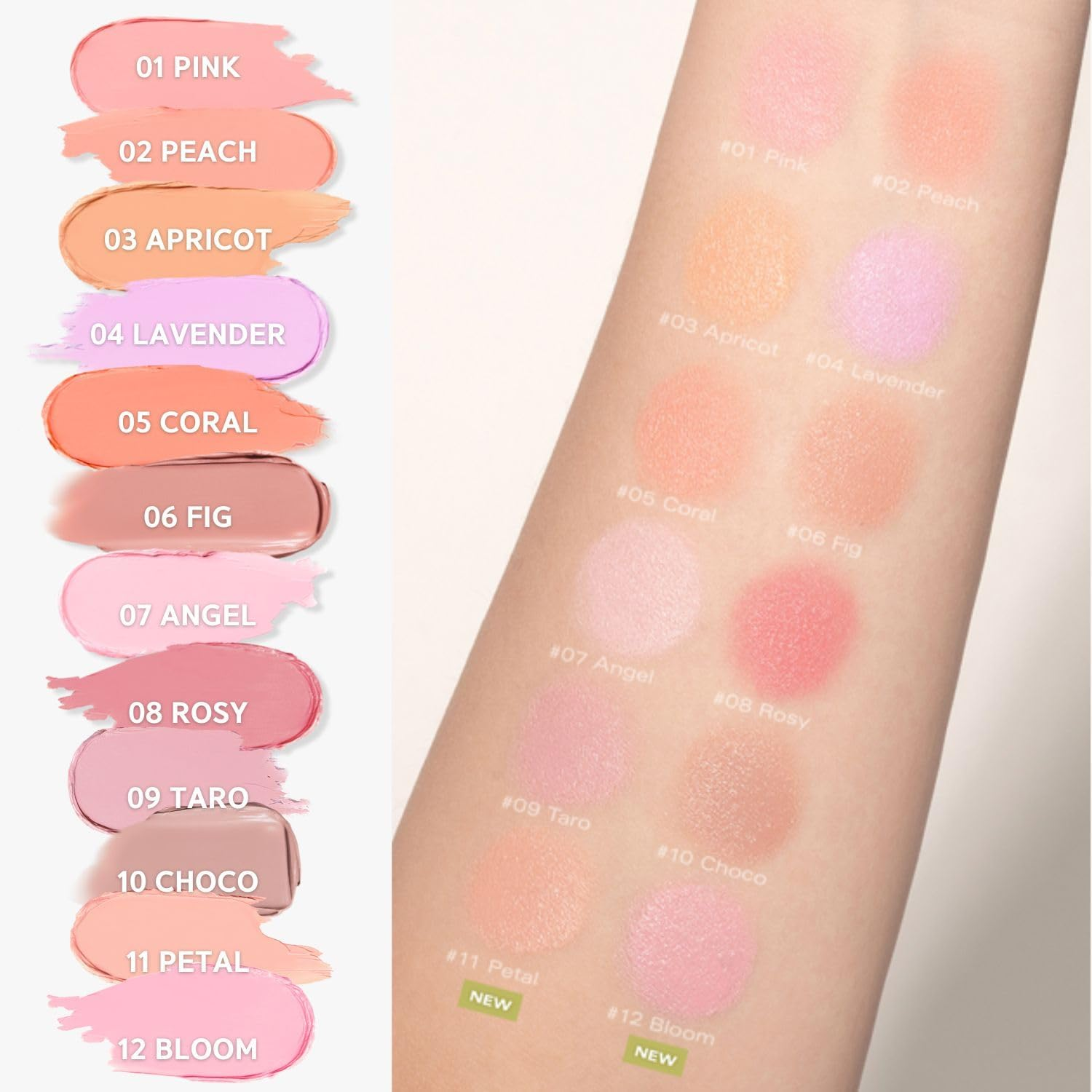 BBIA Ready to Wear Downy Cheek Cream Blush 8 Color - Creamy Blendable & Buildable Blush Dewy Texture & Matte Finish High Pigment Longlasting Lightweight Natural Face Makeup (06 DOWNY FIG, 3.5 Gram) image number 6