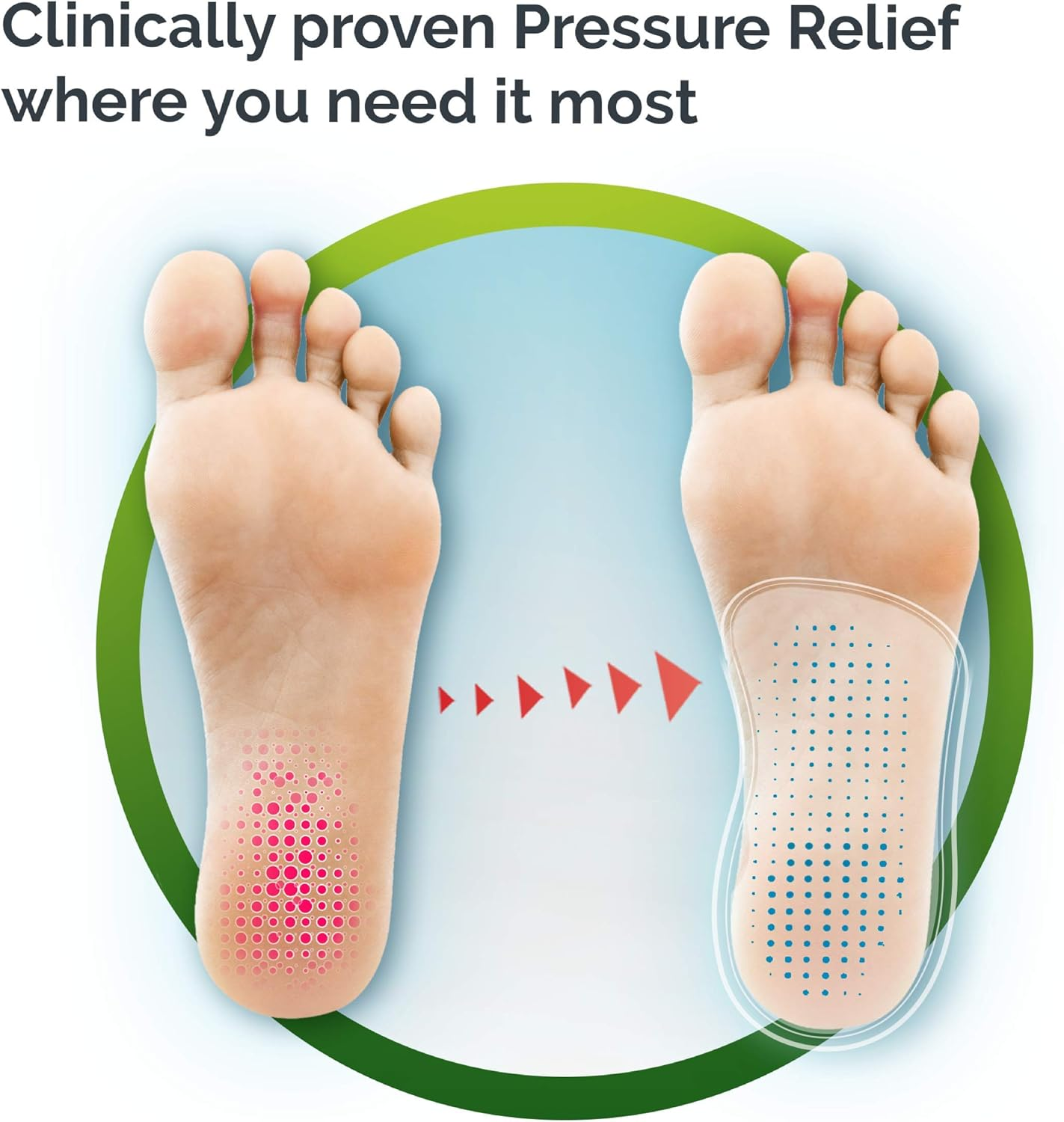 Scholl In-Balance Arch Orthotic Shoe Insole Large Size 9-11 1 Un image number 4