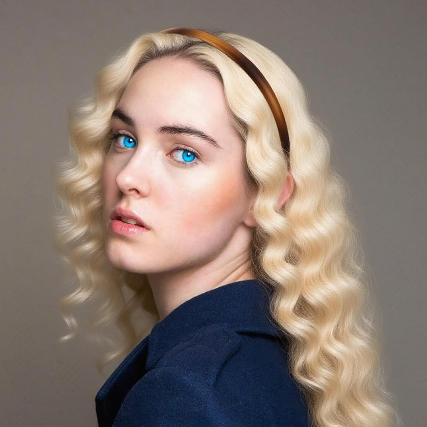 Rylaxzon Headbands for Women, Multi-Color Headband with Teeth Comb, Skinny Hair Band Head Bands for Women & Girls (6 PCS, 8Mm Wide) image number 1