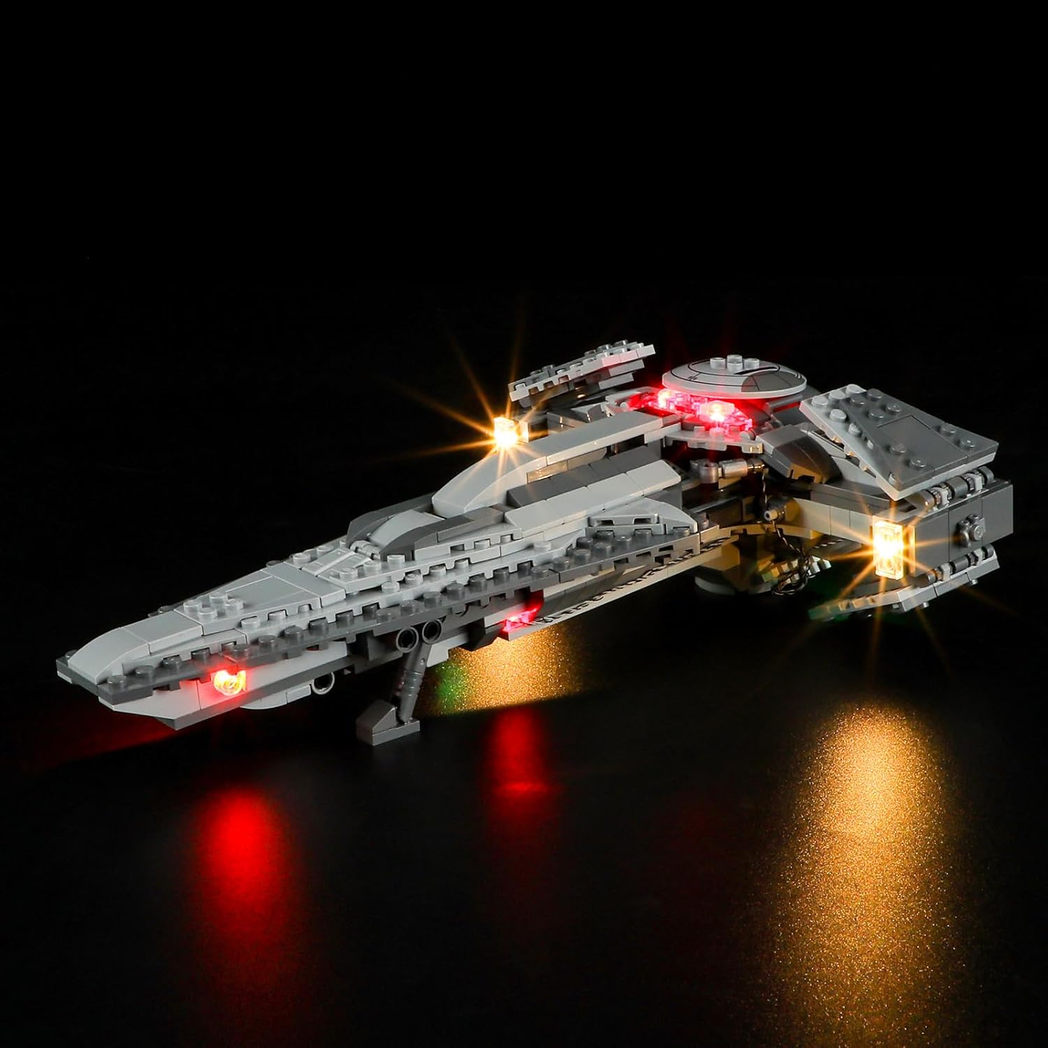 BRIKSMAX Led Lighting Kit for -75383 Darth Maul'S Sith Infiltrator - Compatible with  Star Wars Building Set- Not Include  Set image number 1