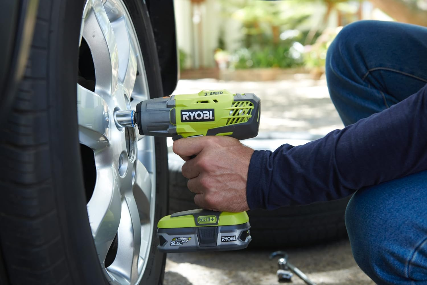 Ryobi R18IW3-0 18V ONE+ Cordless 3-Speed Impact Wrench (Body Only) image number 6