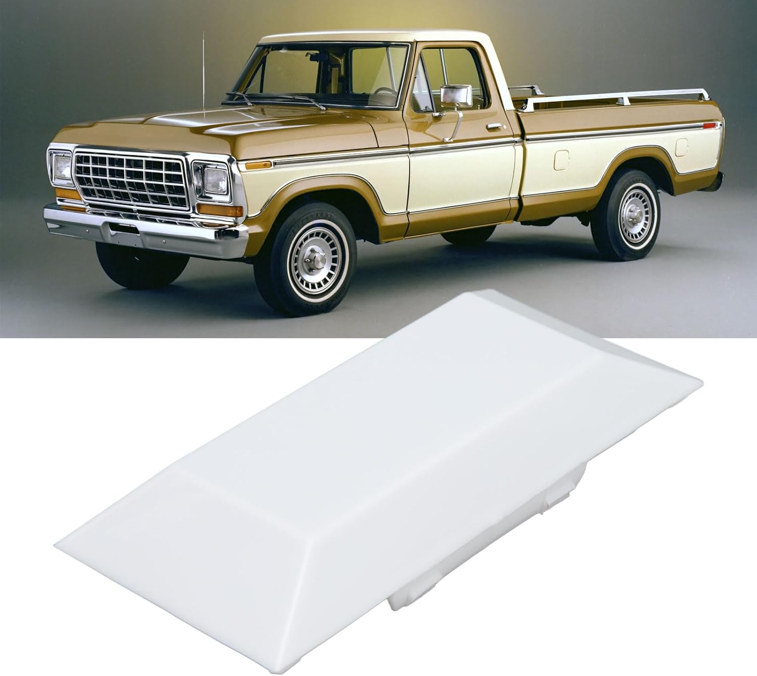 Cryfokt Car Dome Light Lens,Aerial Dome Light Lens anti Impact Fit for F-100 Truck, Cryfoktuxbrge93Mt