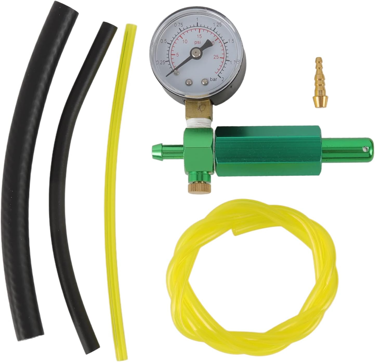 Carburetor Leak Detector Compatible with Walbro 57-21-1, Carburetor Pressure Tester Gauge Replacement for Walbro 57211, High Accuracy, Oil Pressure Tester Tool for Lawn Mower image number 1