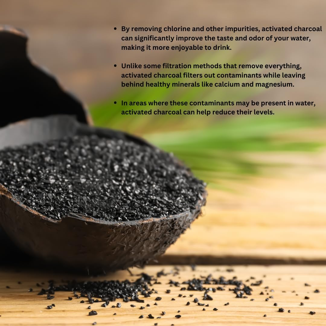 Aimex 8-Stage Water Filter with Activated Charcoal and KDF for a Balanced Water Ph, Chlorine Reduction, and Heavy Metal Reduction - 3 Pieces image number 5