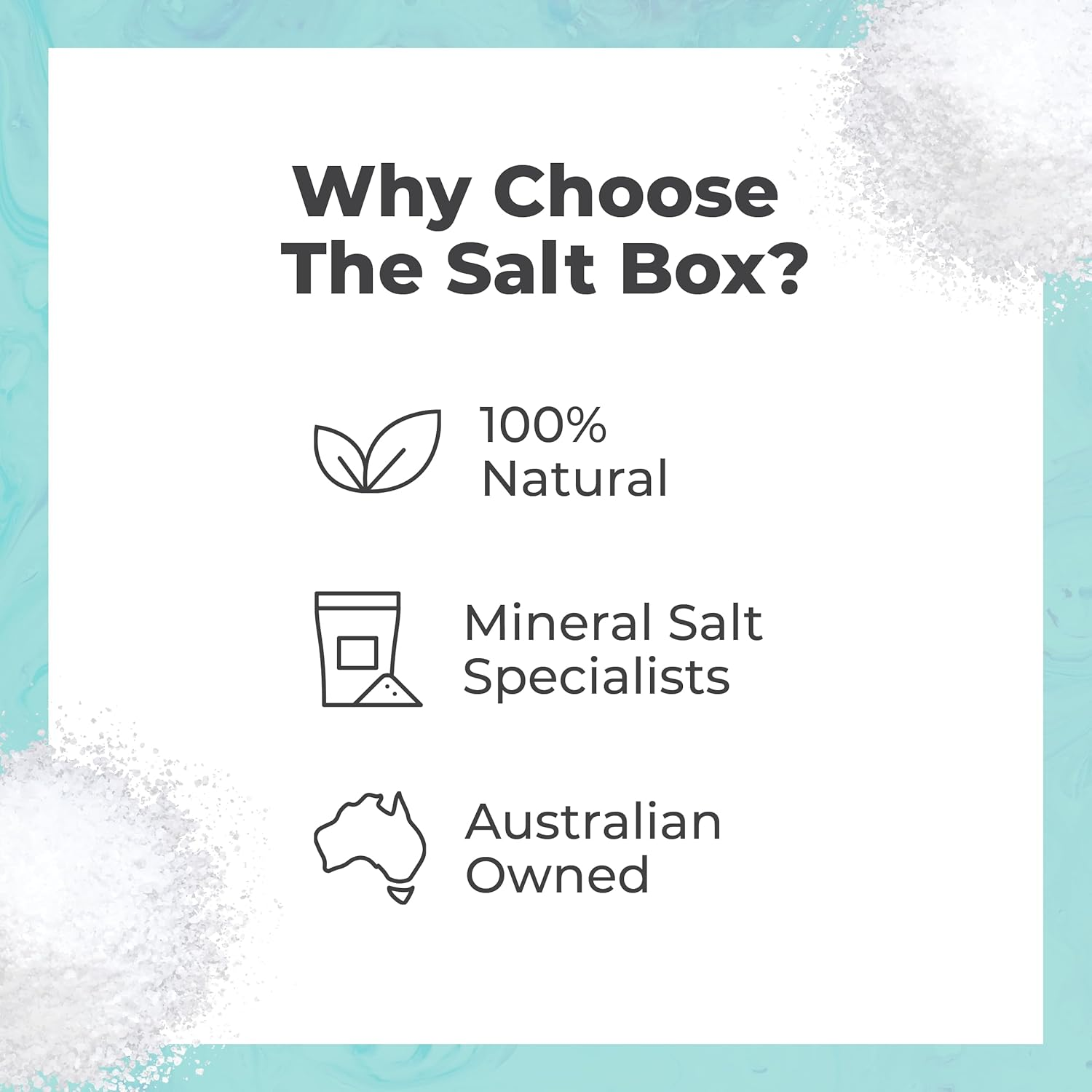 The Salt Box - 100% Natural Indian Black Fine (Kala Namak) Salt Pouch - 170G image number 5