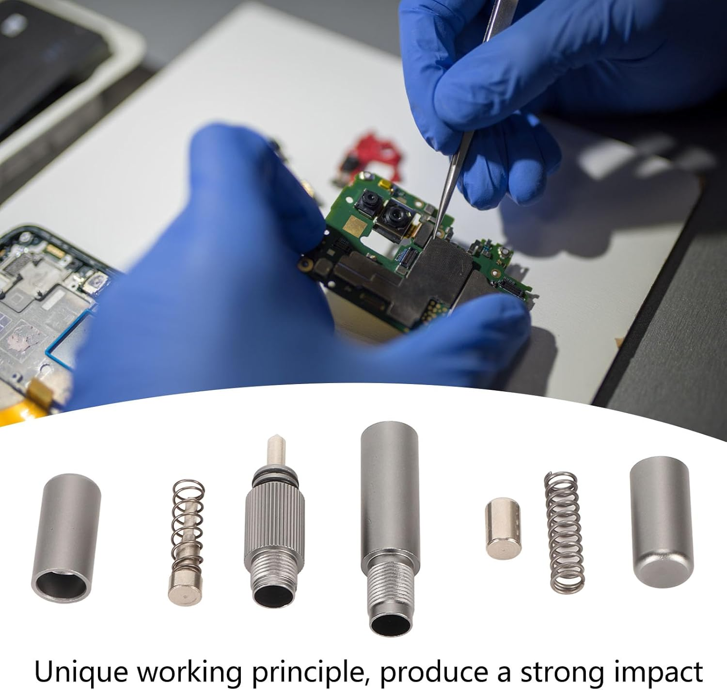 Adjustable Strength Phone Blasting Pen for IOS 12,11 with Rear Glass Camera Disassembly Tool