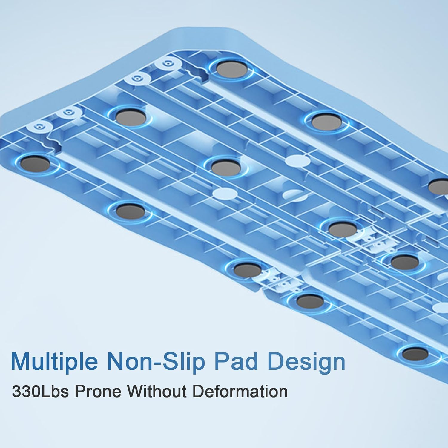 Pilates Board, Pilates Reformer Set, 5 in 1 Pilates Sliding Board for Home, Multi-Functional Foldable Pilates Reformer Board, Automatic Rebound Pilates Equipment for Adults, Men, Women image number 1