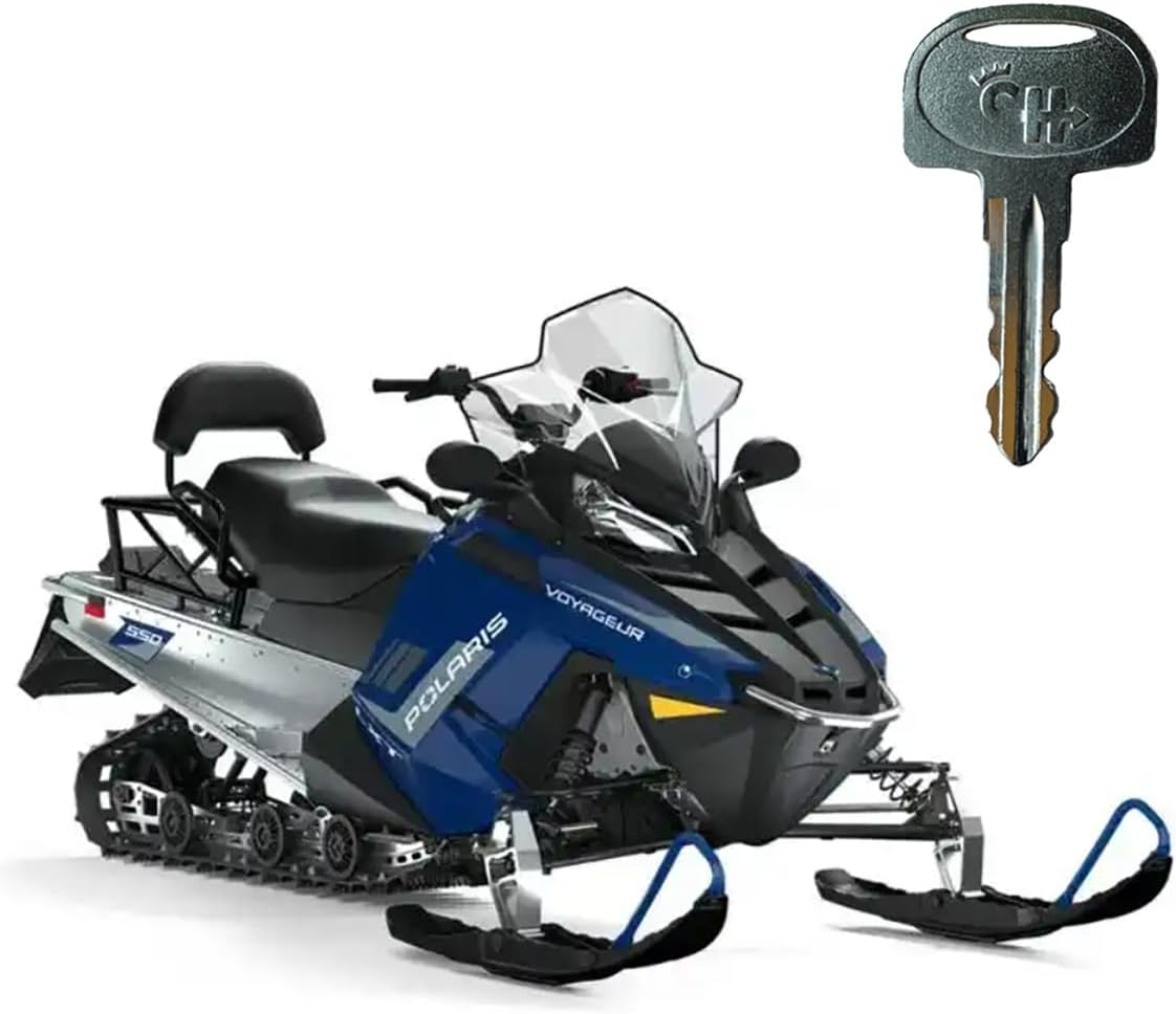 601 Ignition Keys 60266568 for Sany Mini Excavator Broderson Crane Ferris Mower Bluebird School Bus Polaris Snowmobile (Pack of 6) image number 1