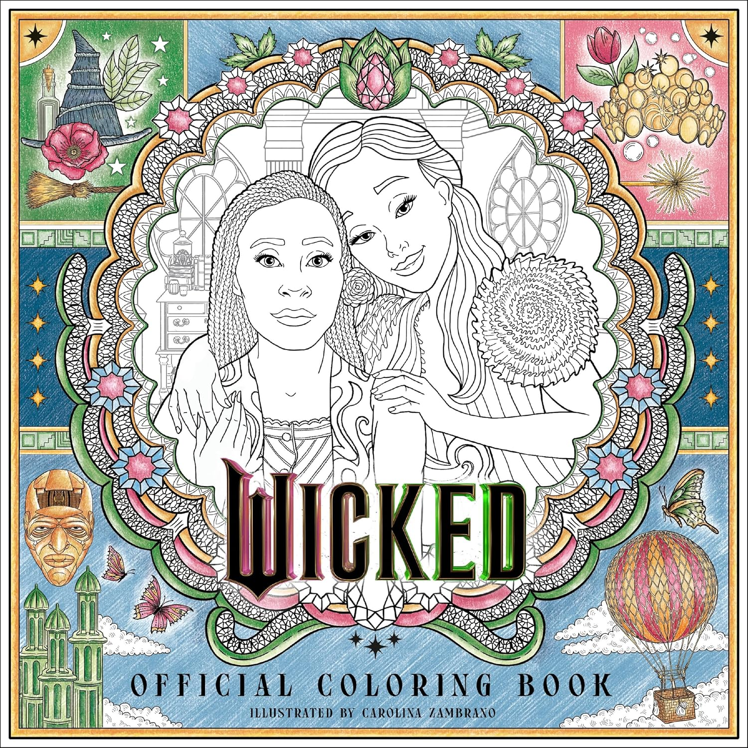 Wicked Film Official Coloring Book image number 6