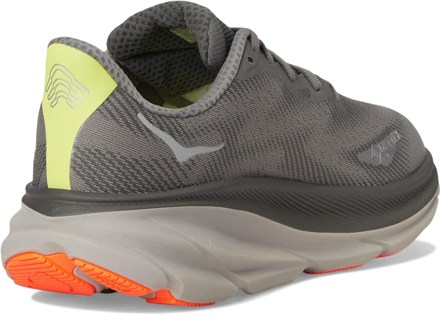 Hoka Clifton 9 GTX Men'S Running Shoes, Asphalt Grey Gravel, 12.5 AU image number 6