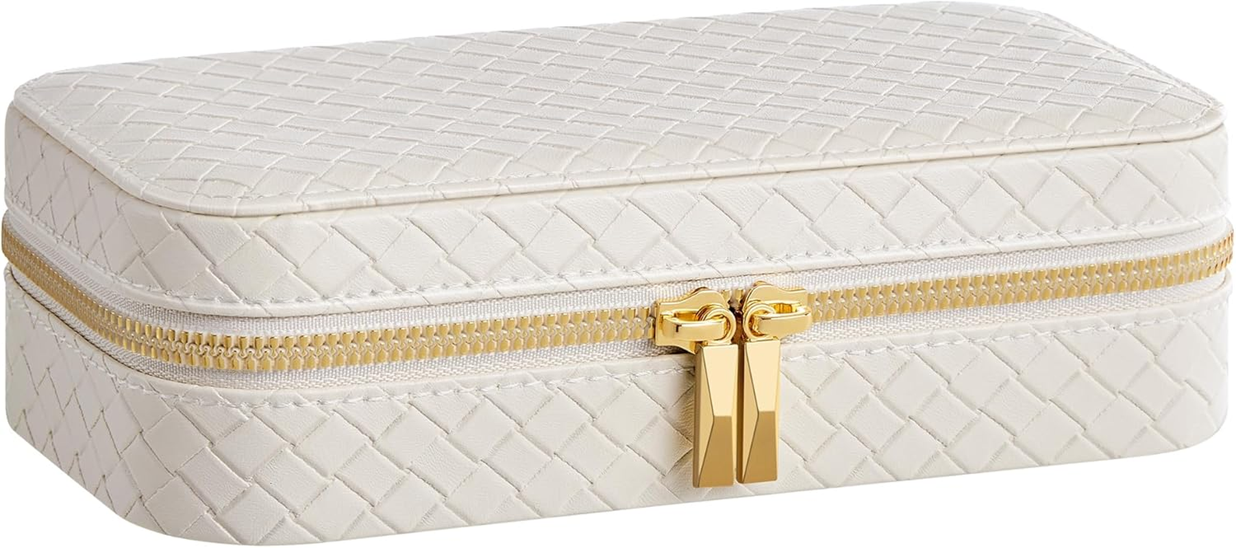 SONGMICS HOME Jewelry Box, White UJBC197W01