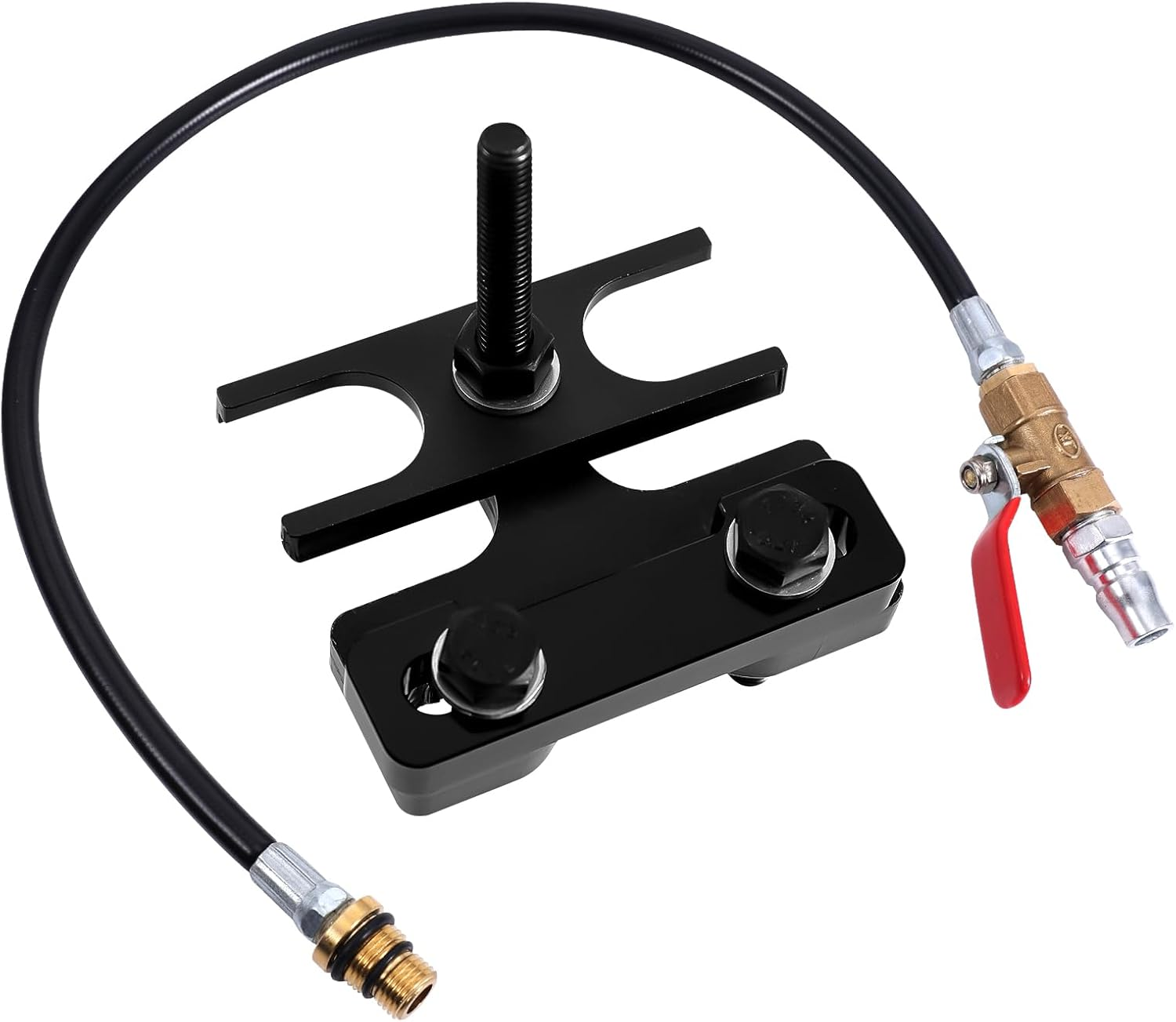 Valve Spring Compressor & Air Valve Holding Hose Tool, Engine Valve Spring Compressor Compatible with 4.8L 5.3L 5.7L 6.0L 6.2L LS image number 1