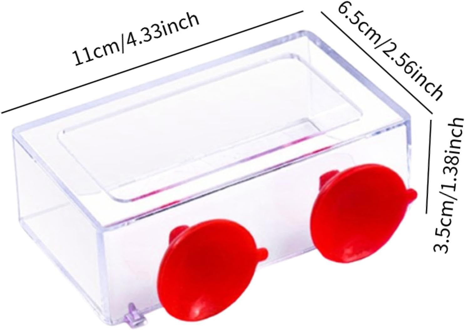 B Baosity Fish Feeding Ring Aquatic Turtle Aquarium Accessories,Turtle Feeding Ring Float Food Feeder, S image number 4