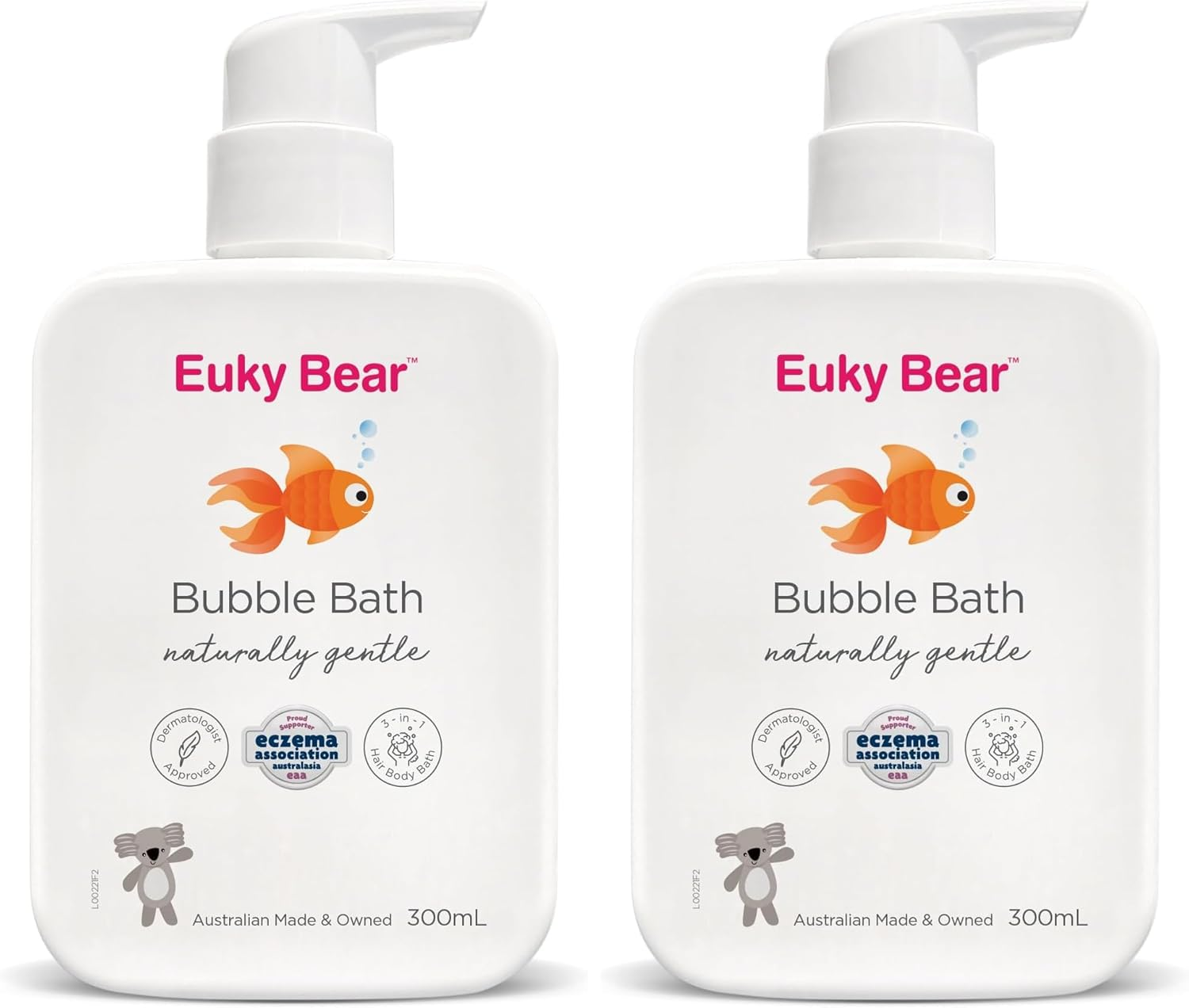 Euky Bear Bubble Bath 300Ml image number 3