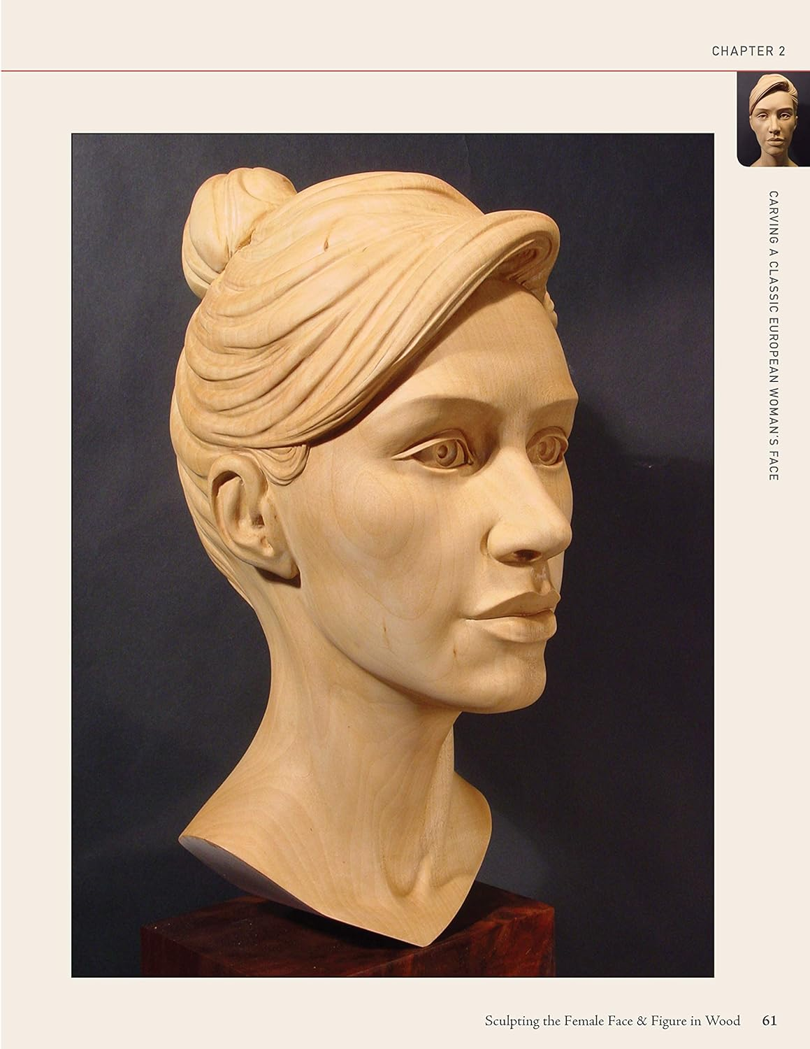 Sculpting the Female Face & Figure in Wood: a Reference and Techniques Manual image number 4