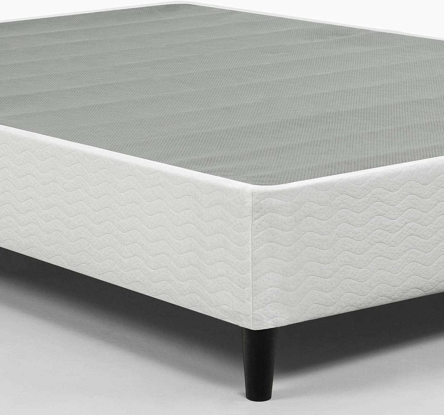 Zinus Queen Bed Base Smart Ensemble Mattress Foundation - White image number 3
