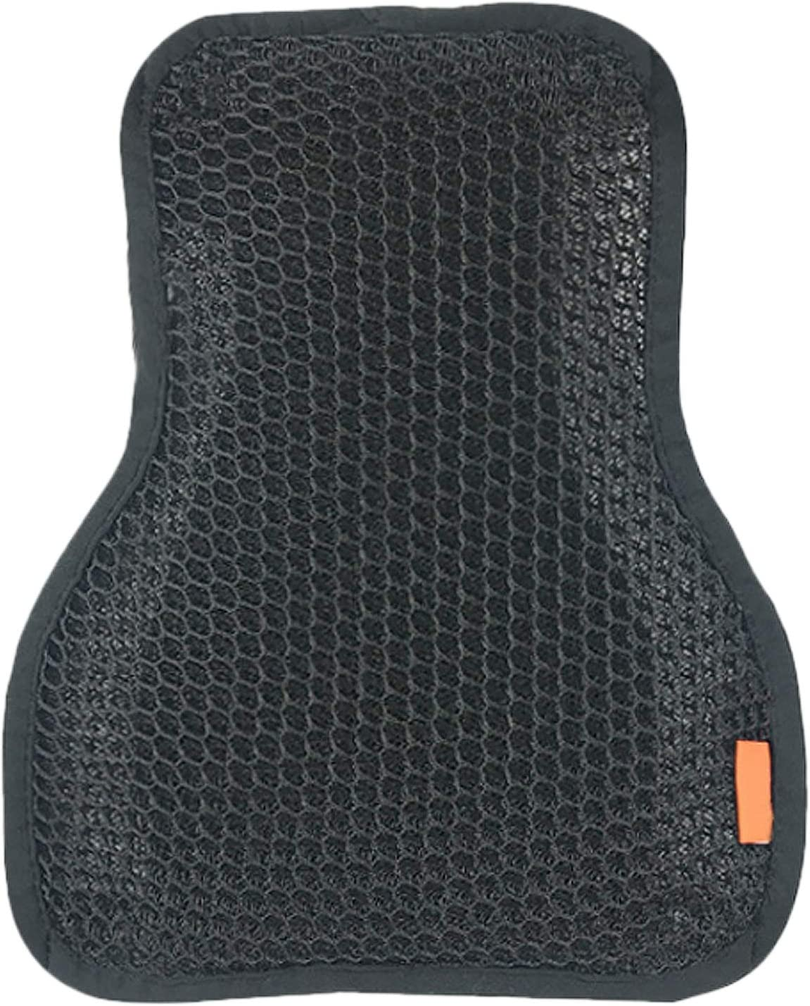 Safercctv Motorcycle Seat Cushion Air Cooling 3D Mesh Motorcycle Seat Pad,Butt Protector Pads,Motorcycle Cool Seat Cover,Breathable Motorcycle Seat Cover,Size S image number 2