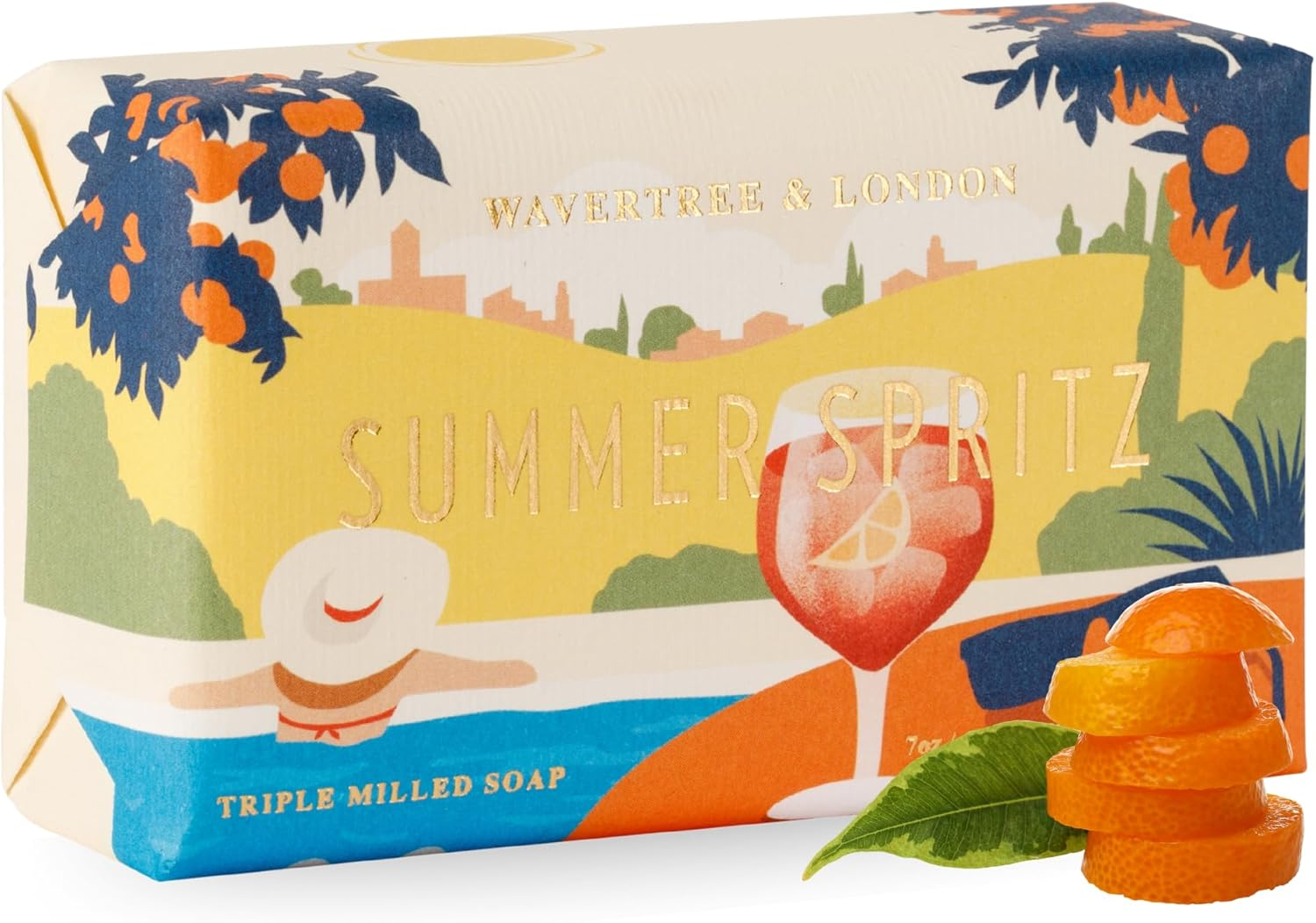 Wavertree and London Summer Spritz Soap Bar 200 G