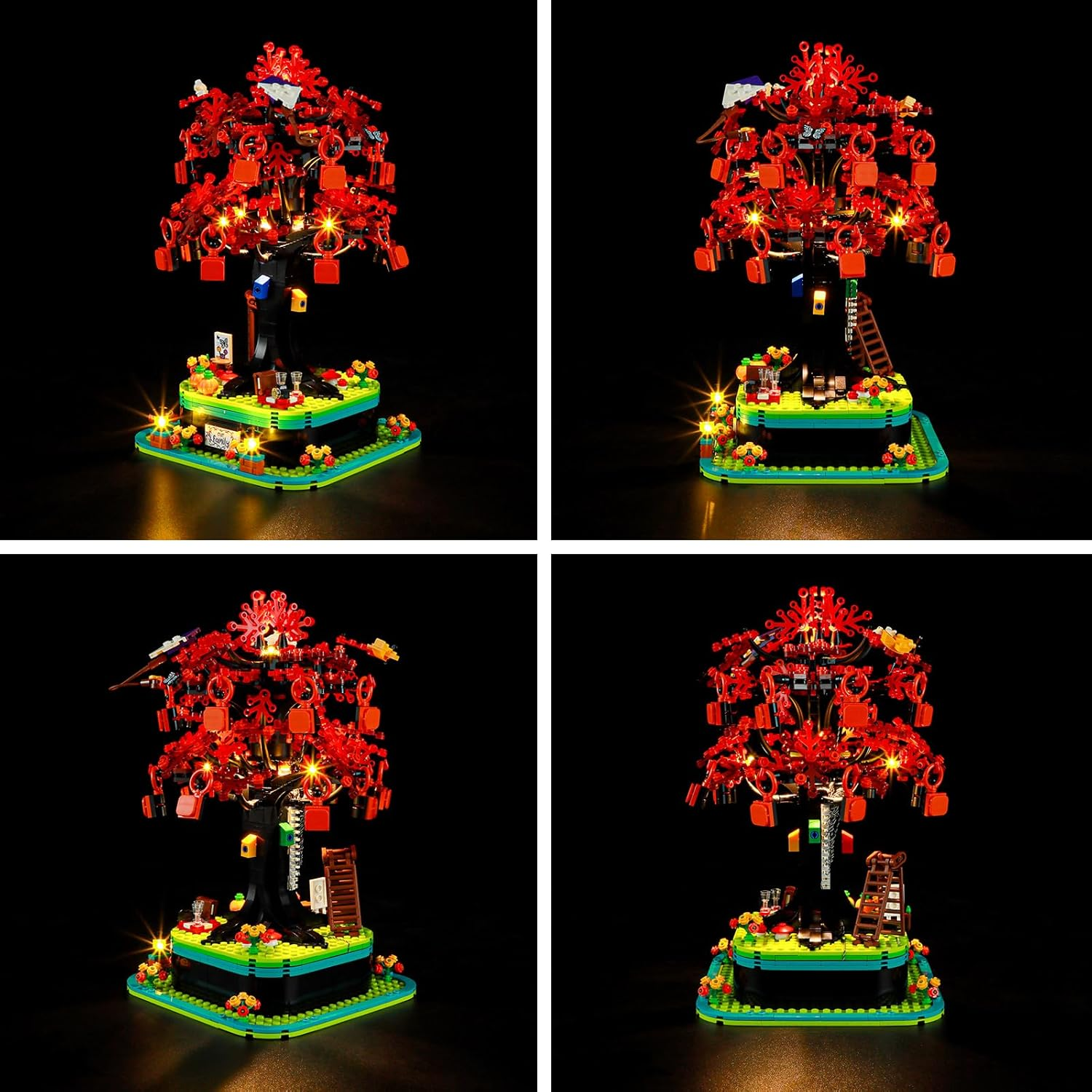 BRIKSMAX LED Light for  Family Tree 21346 - Compatible with  Ideas Building Blocks Model - without  Set image number 1