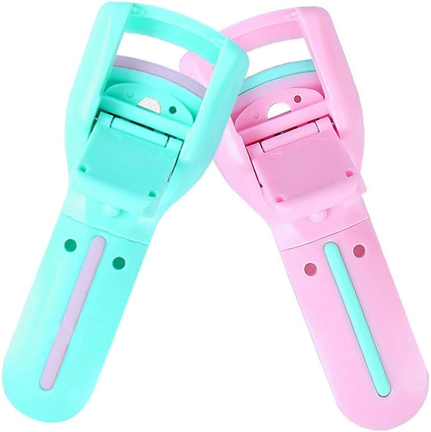Eyelash Curlers, Eyelashes Curling for Makeup Cosmetic Beauty Tool (Blue) - Blue image number 5