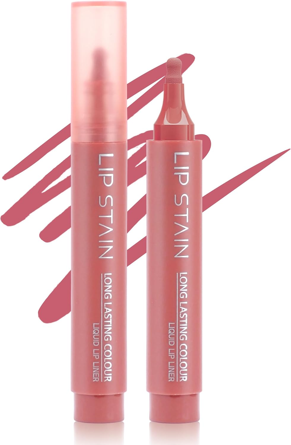 Erinde Tattoo Lip Liner Mat, Waterproof Lip Marker, Long-Lasting and Highly Pigmented, Precise Tip for Defined Lip Contours, No Transfer & Smudgeproof, Nude Lip Liner #02 image number 6