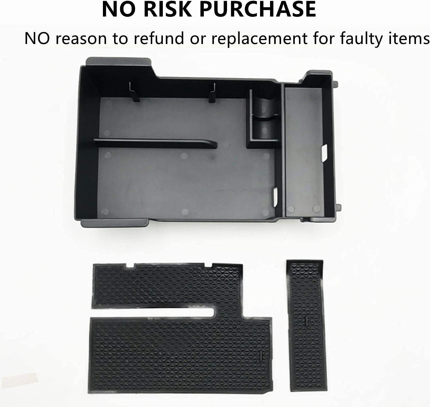 Compatible with Mazda 3 2019-2024 Accessories Center Console Tray Organizer, Armrest Secondary Storage Box image number 3