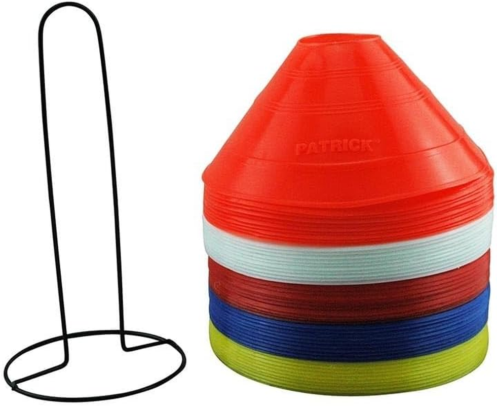 Patrick Flexi Dome 9 Cm - Set of 50 - with Wire Stand White/Red/Blue/Yellow/Green