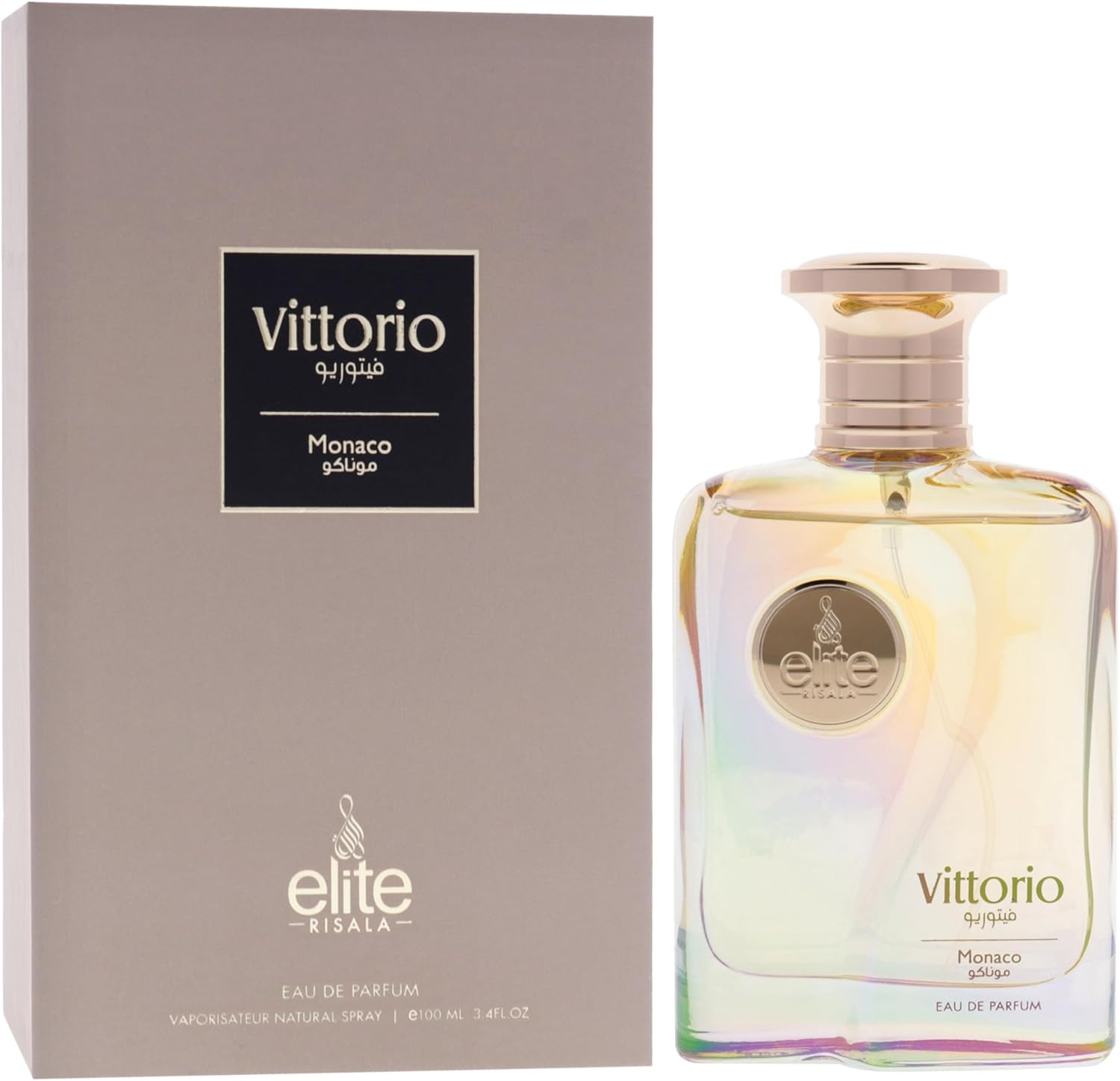 Elite - Vittorio Monaco by Risala for Unisex - 3.4 Oz EDP Spray image number 1