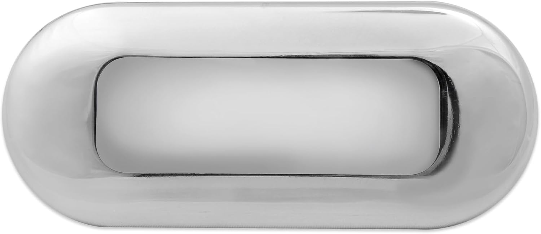 Dream Lighting 12V DC LED Courtesy Light Oblong Step Stairway Deck Accent Cabin Floor Lamp for Interior Extrior Marine Motorhome Caravan RV Boat Surface Mounting Cool White Waterproof