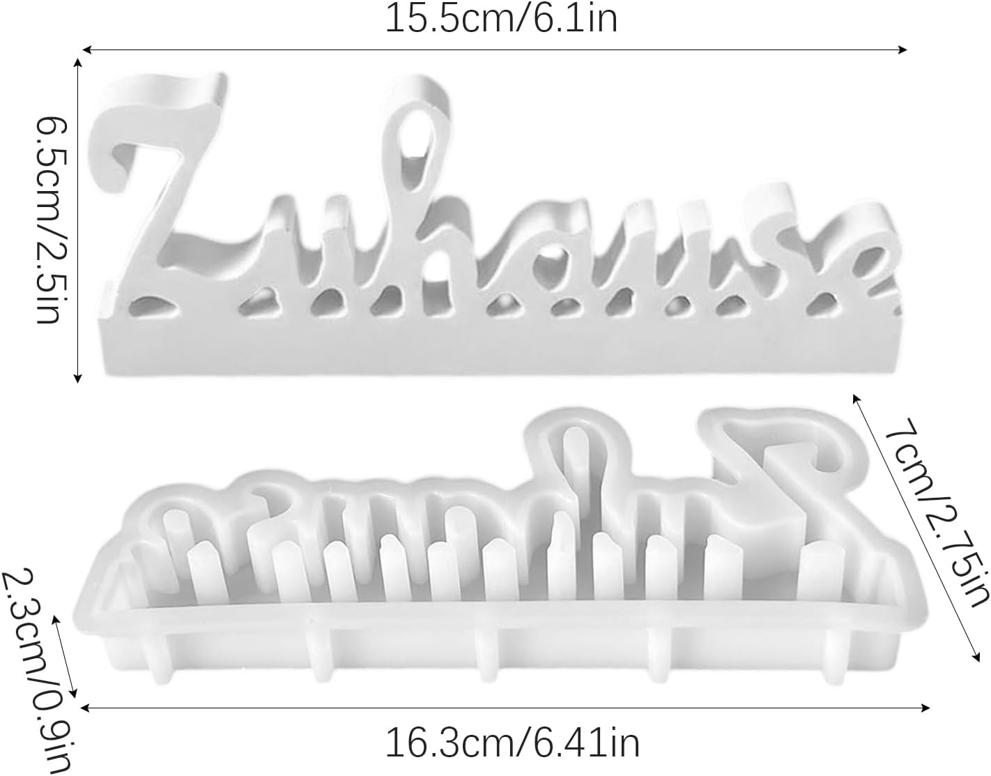 Silicone Alphabet Mold - Silicone Molds German Letter Ornament,Crafting Supplies Mould Epoxy Clay Candle Making Arts Ornament for Home Table Decor image number 5