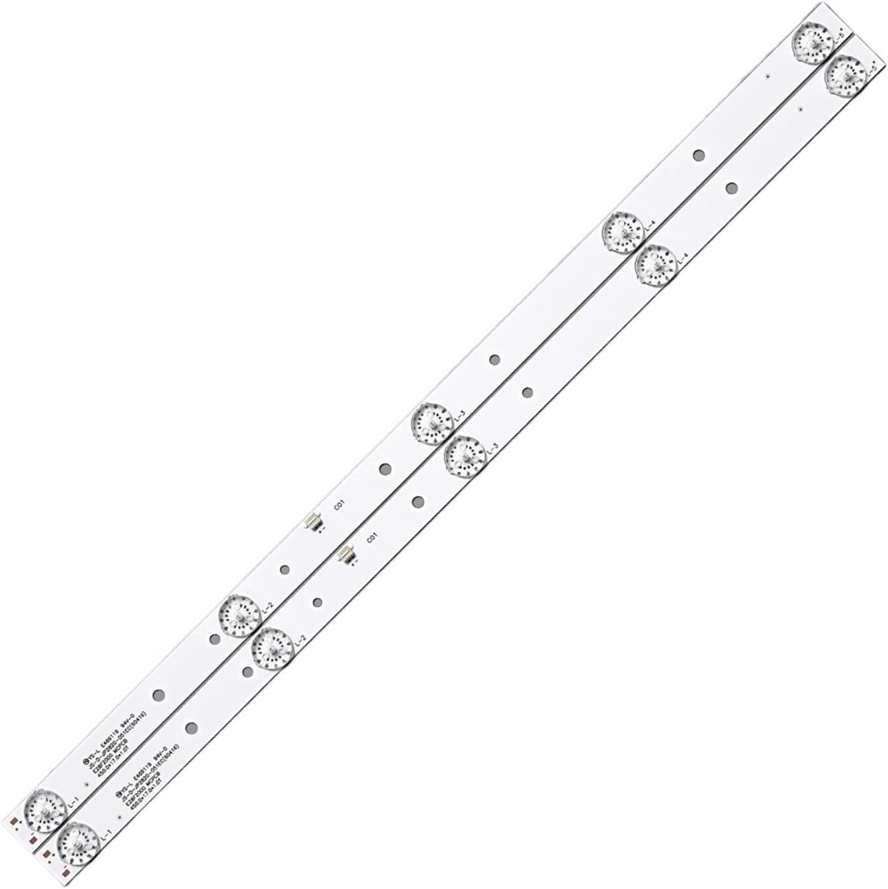 LED Backlight Strip Fit for AKAI 28'' TV E28F2000 D28-F2000 JS-D-JP2820-051EC(60416) JS-D-JP2820-051EC(71220) MCPCB 450.0**1.0T