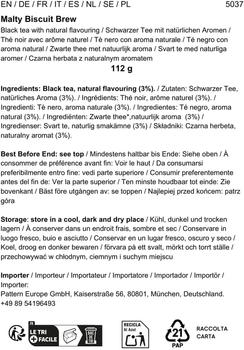 Yorkshire Tea Biscuit Brew Flavoured Tea Bags, 4 Boxes of 40 Tea Bags (Total 160 Bags) image number 3
