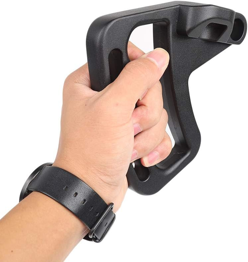 Jecar Front Grab Handles Aluminum Alloy Grab Bars for 2007-2018 Jeep Wrangler JK JKU Sports Sahara Rubicon X, Black image number 2