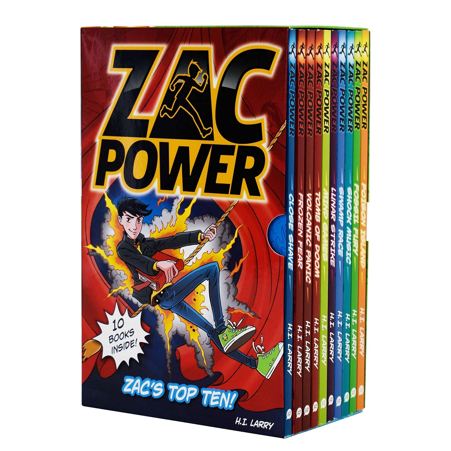 Zac Power Top 10 Books Collection Box Set by H.I. Larry image number 3