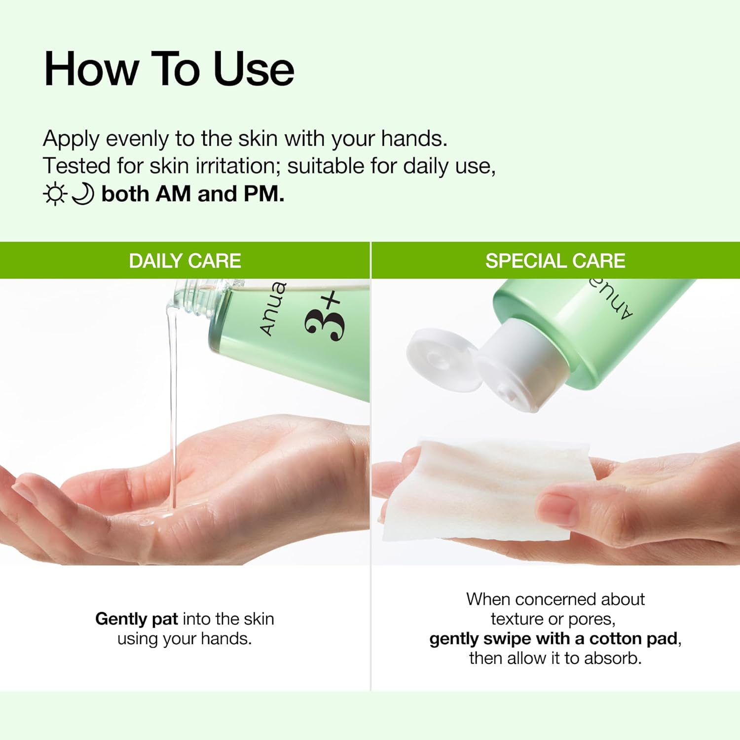 Anua Azelaic Acid 3 Cica Skin Claryfing Toner, Soothing & Clear Care, with Salicylic Acid & Azelaic Acid, Sebum & Spot Care, Suitable for Sensitive Skin, Korean Skin Care (250Ml / 8.45 Fl.Oz.) image number 6