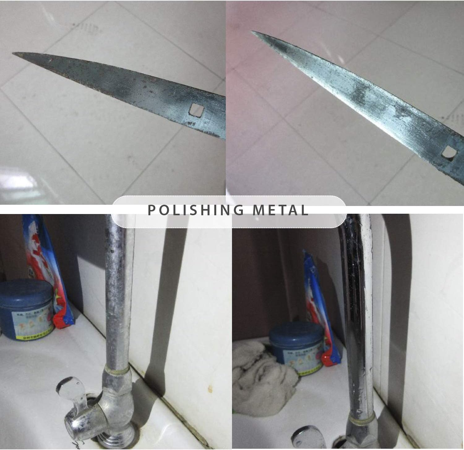 Molly'S Marvelous Scrubbing Sticks, Pumice Stones for Tiles, Bathroom, Kitchen, and Hard Water, Household Cleaning Tool, 4Pk image number 1