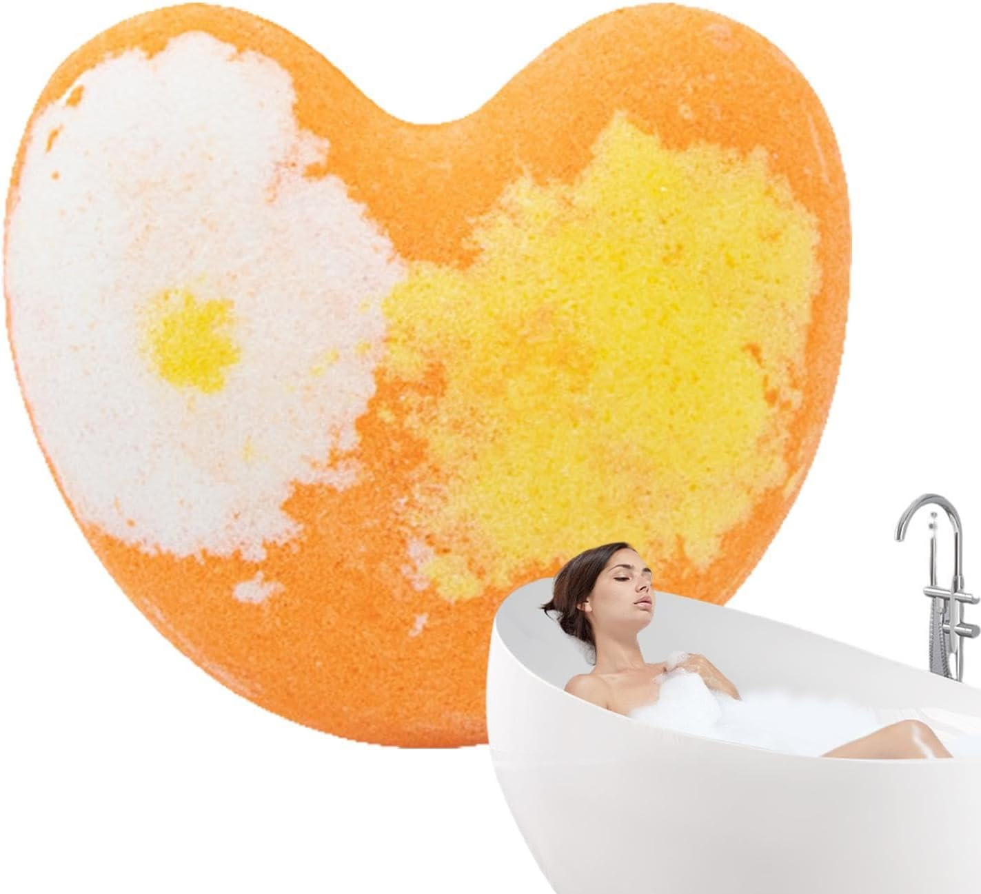 Bubble Bombs,Relaxing Bath Ball - Natural Pure Oils Ultra Bubble Moisturizing Bath Salt Ball for Bubbles, Spa, Bath Relaxation, Calmness