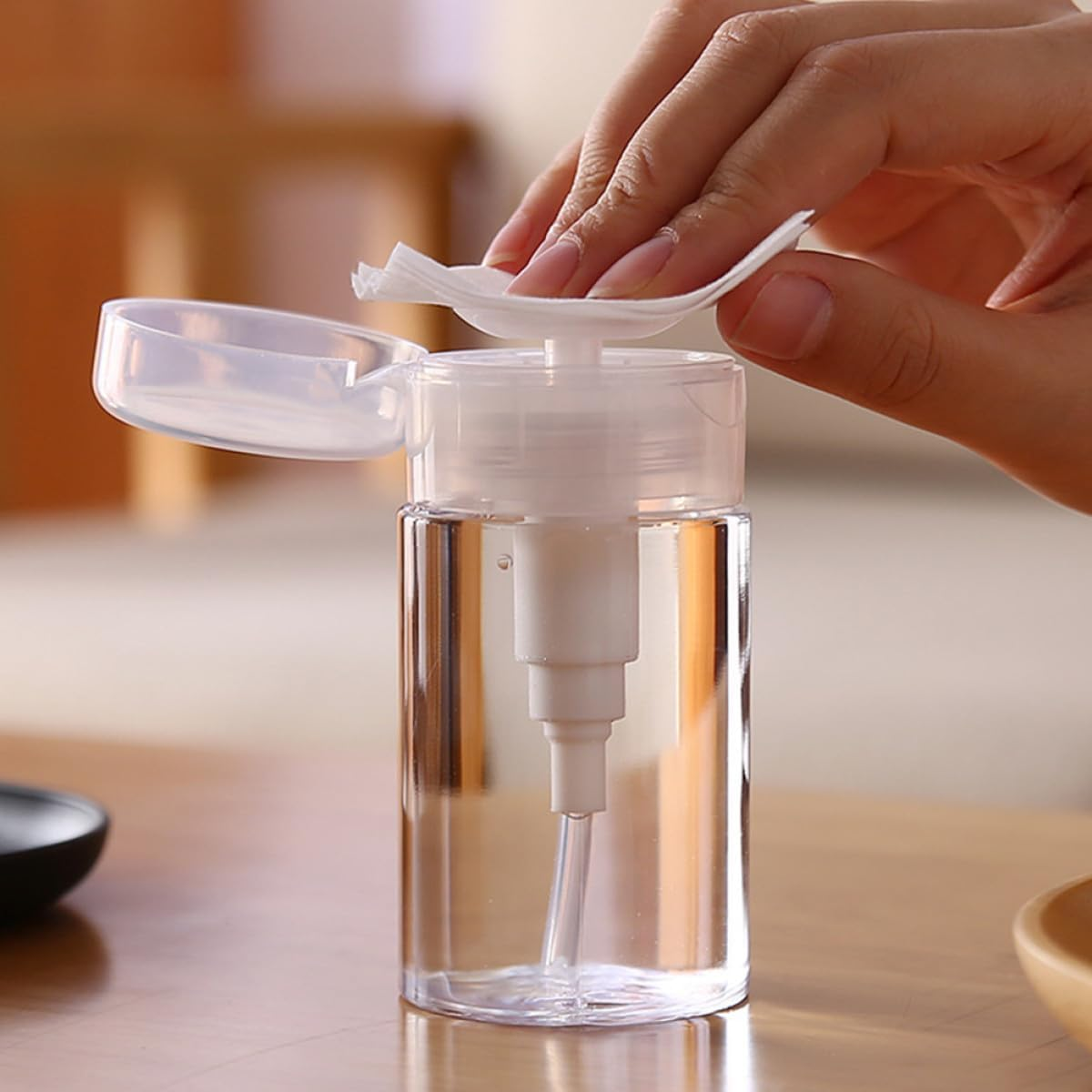 OSALADI 100Ml Travel Pump Bottle for Cosmetics Refillable Empty Lotion Container with Press Pump for Foundation and Skincare Storage image number 4