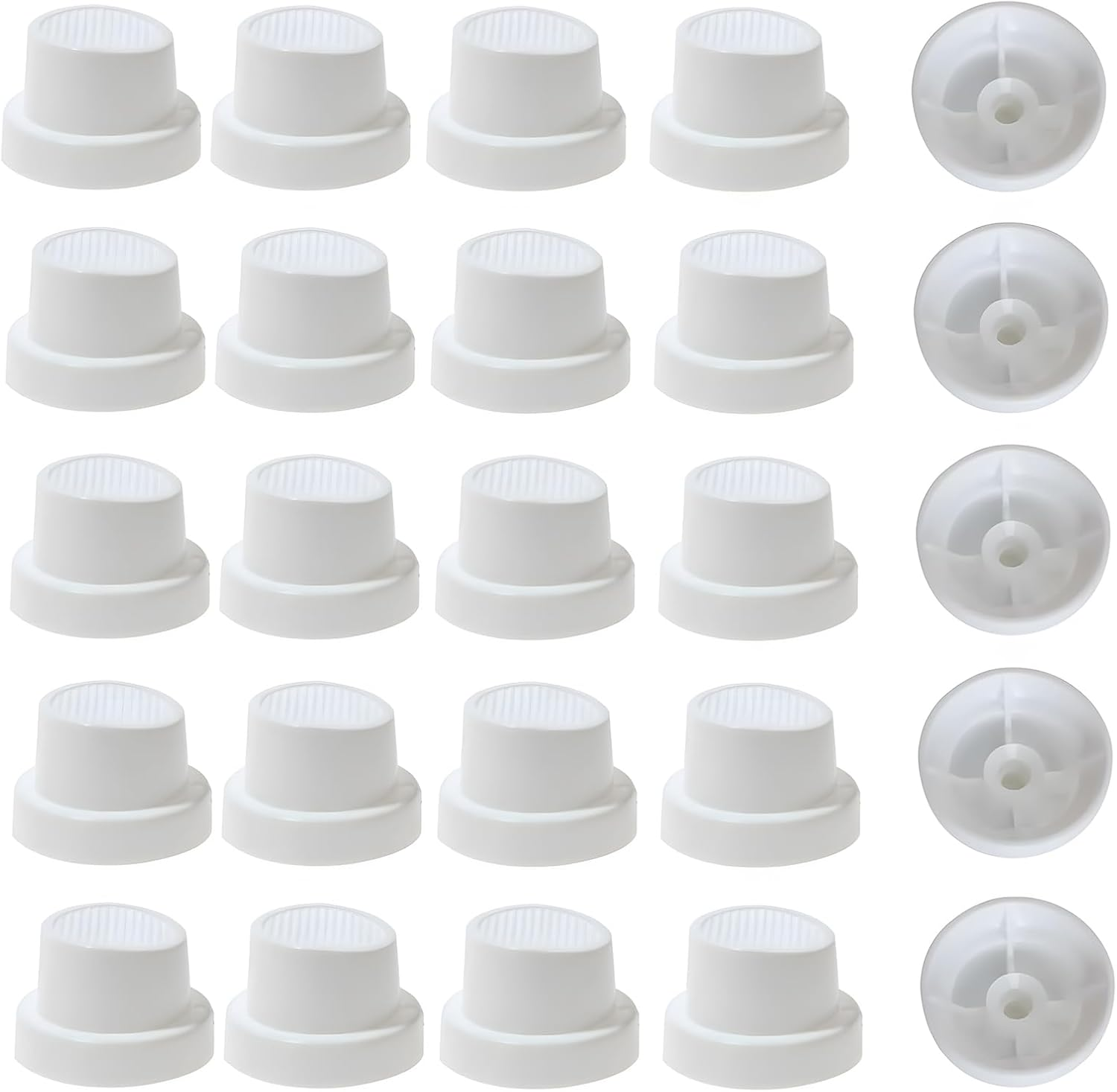 Spray Paint Caps, Aerosol Spray Can Replacement Cap Nozzle Tips Compatible Nozzles for Spray Paint 25Pcs image number 1