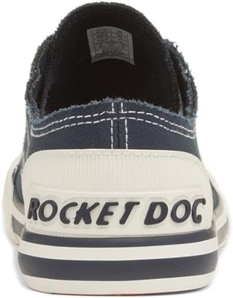 Rocket Dog Jazzin Butterfly Womens White Canvas image number 3