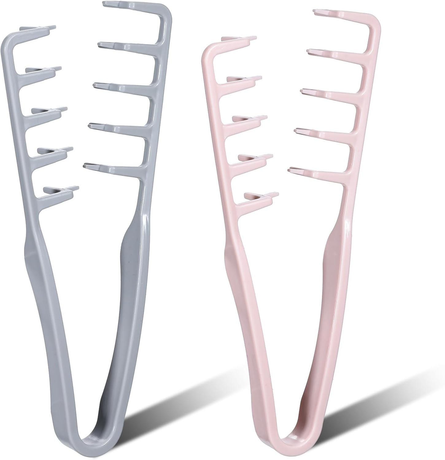 Ptwola 2 Pcs Texture Comb Volumizing Wide-Tooth Hair Styling Comb Men'S Fluffy Texture Styling Combs Fringe Parting Brush with Textured Grip Hair Stylings Appliances for Women Men Most Hairtypes image number 4