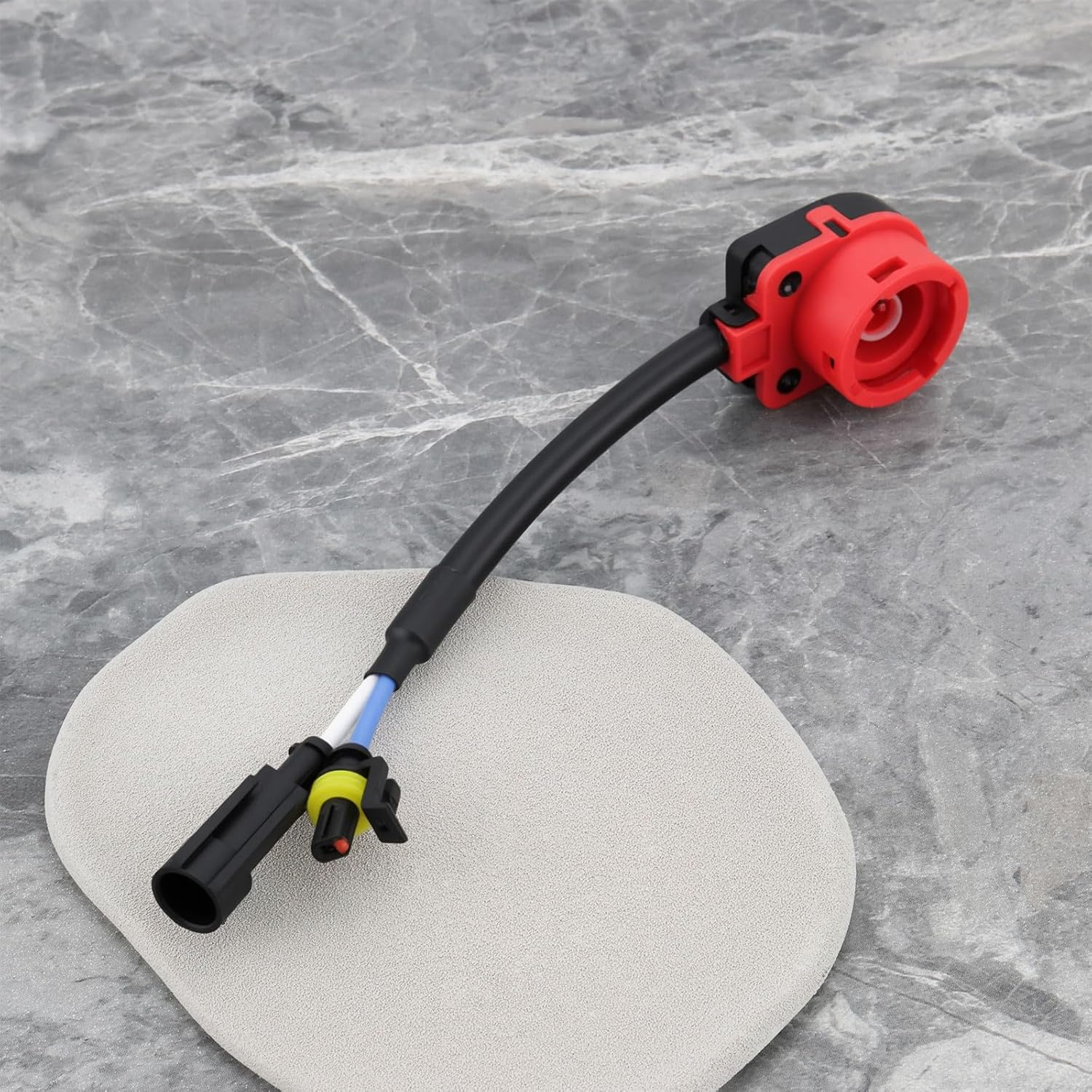 SING F LTD 2PCS 35W HID Xenon Bulb Control Unit Adapter Plug Compatible with D2S D2R D2C HID Xenon Bulb Relay Harness image number 1