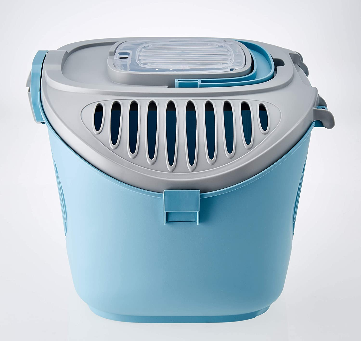 Living World Paws2Go Cat or Small Pet Carrier, Blue/Grey image number 5