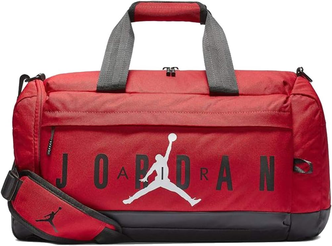 Nike Jordan Air Velocity Duffel Bag, Gym Red, Small, Nike Air Jordan Velocity Duffle Bag