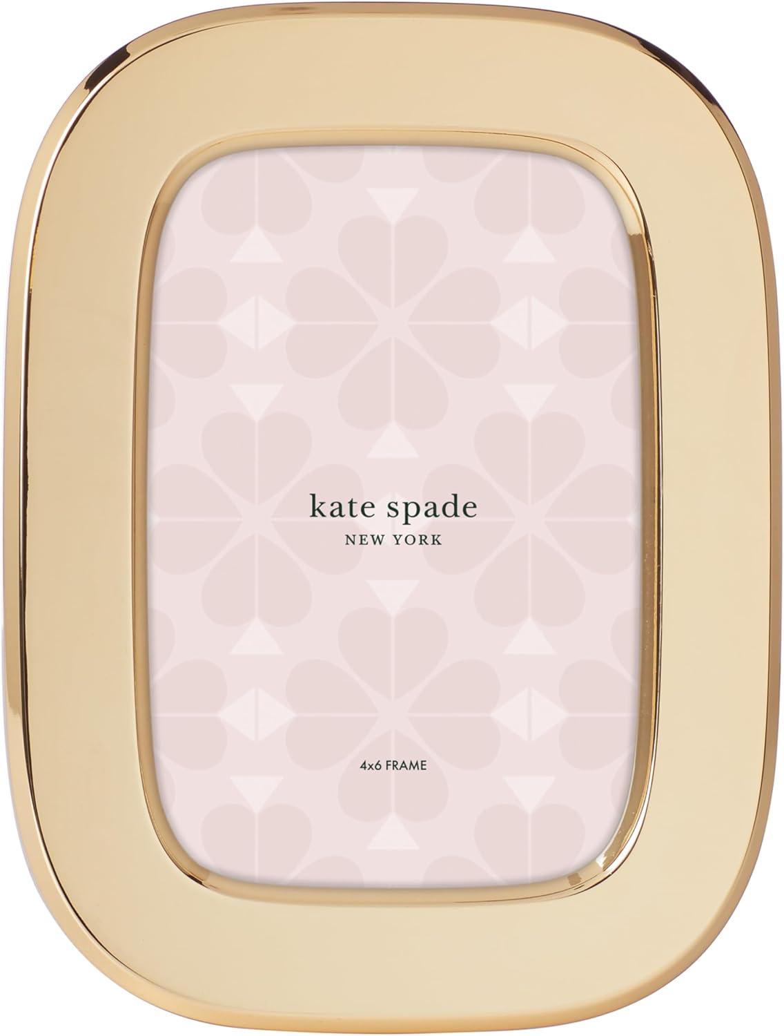 Kate Spade New York Silver South Street 4" X 6" Oval Frame, 0.80 LB image number 2